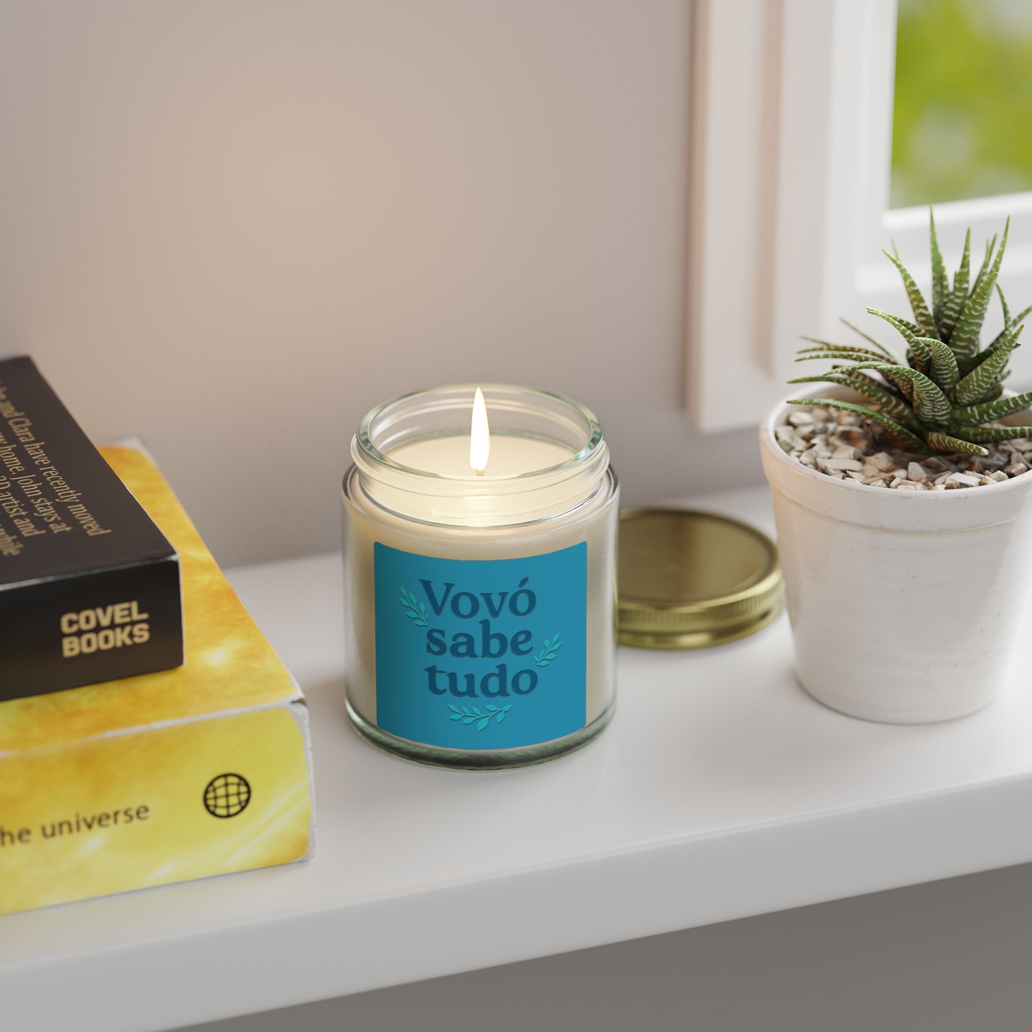 Vovó sabe tudo Candle | Coconut Apricot Wax 4oz