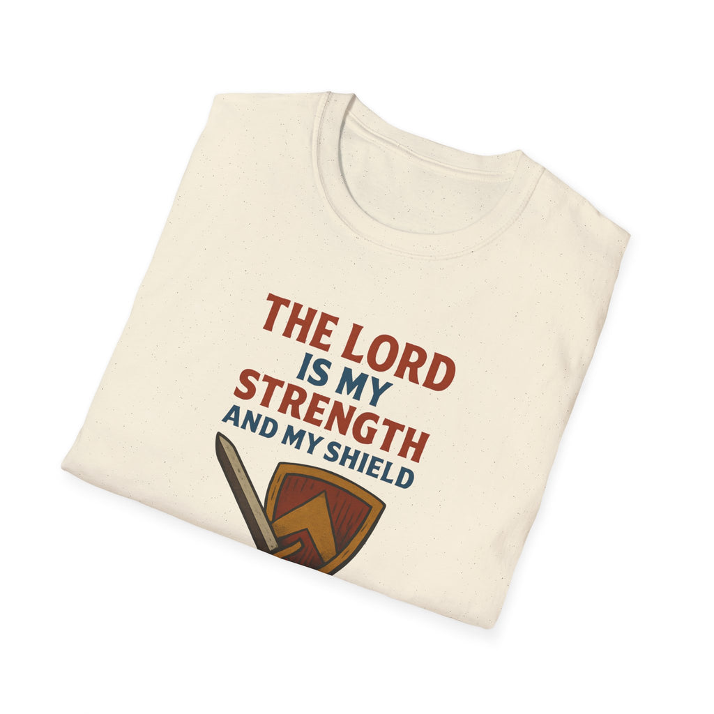 O Senhor É Minha Força Camiseta | Lord Is My Strength T-Shirt Faith Tee