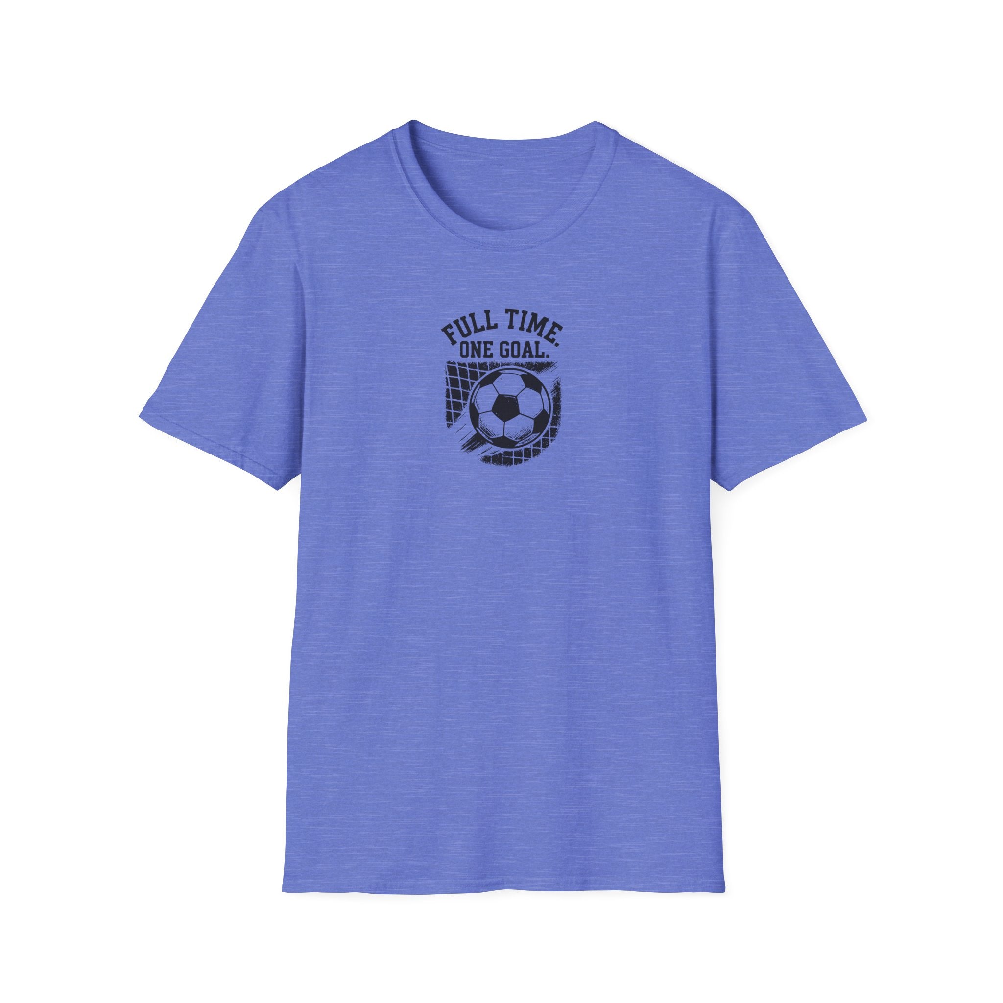 Soccer Shirt Full Time Goal Digger Vintage Soccer Ball Tee