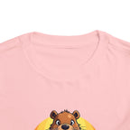 Toddler Halloween Tee with Capybara, Cute Kids Shirt, Fall Fashion, Trick or Treat Outfit, Animal Lover Gift, Spooky Season Apparel