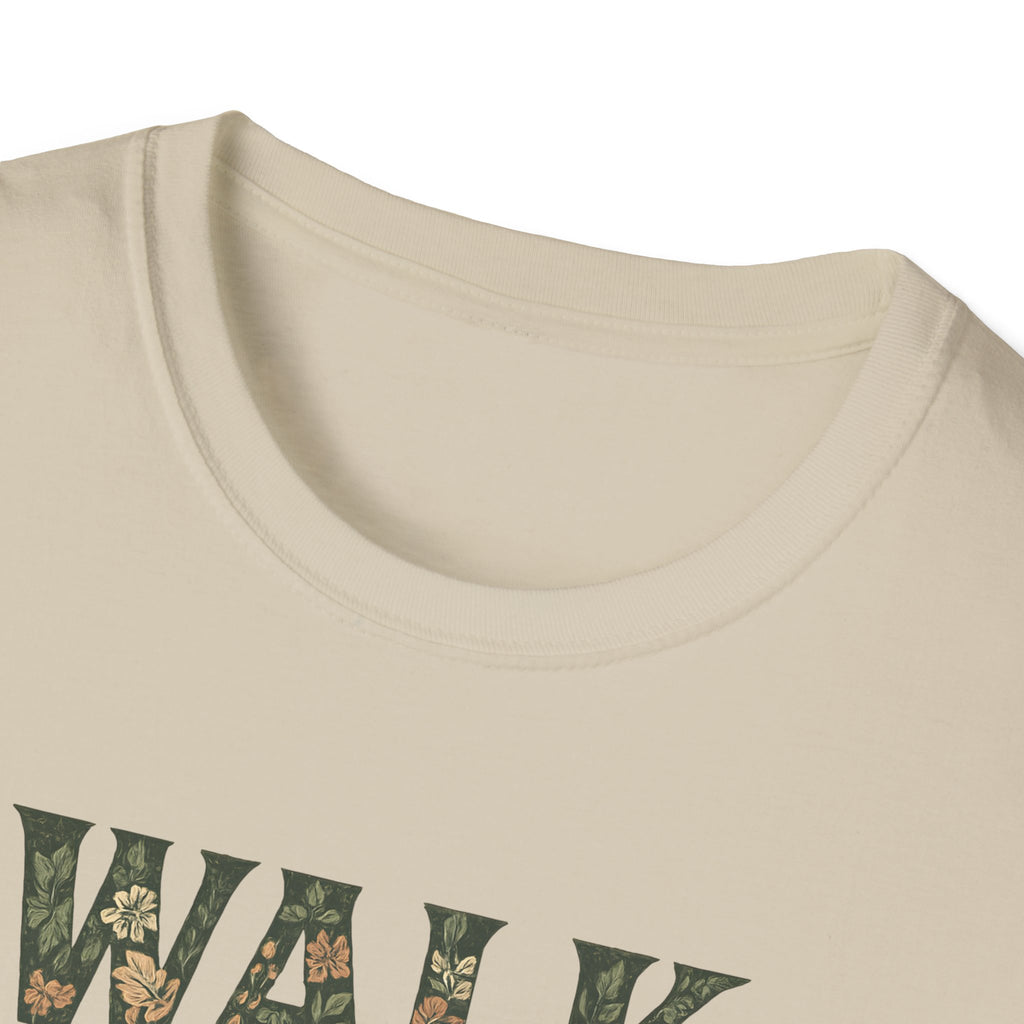 Caminha Pela Fé Camiseta | Walk By Faith T-Shirt Christian Tee