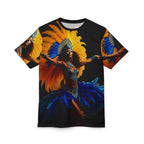 Brazilian Samba Dancer Tee, Vibrant Carnival Festival Shirt, Men Women Unisex Tshirt, Music Lover Fashion, Streetwear Apparel, Colorful