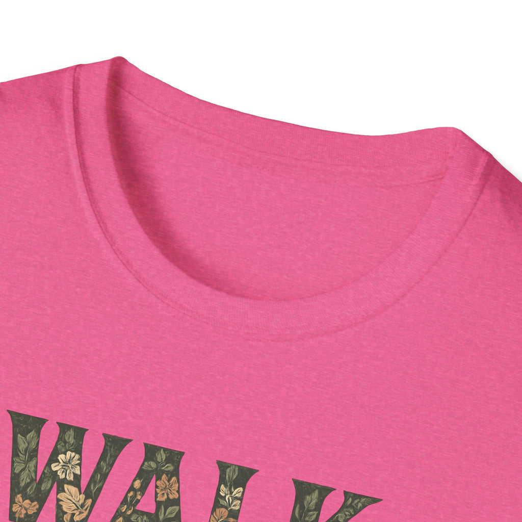 Caminha Pela Fé Camiseta | Walk By Faith T-Shirt Christian Tee