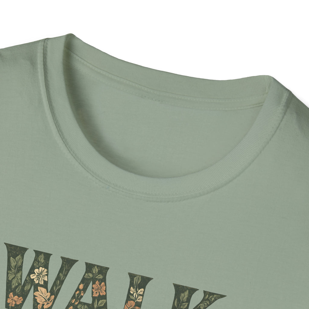 Caminha Pela Fé Camiseta | Walk By Faith T-Shirt Christian Tee