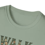 Caminha Pela Fé Camiseta | Walk By Faith T-Shirt Christian Tee