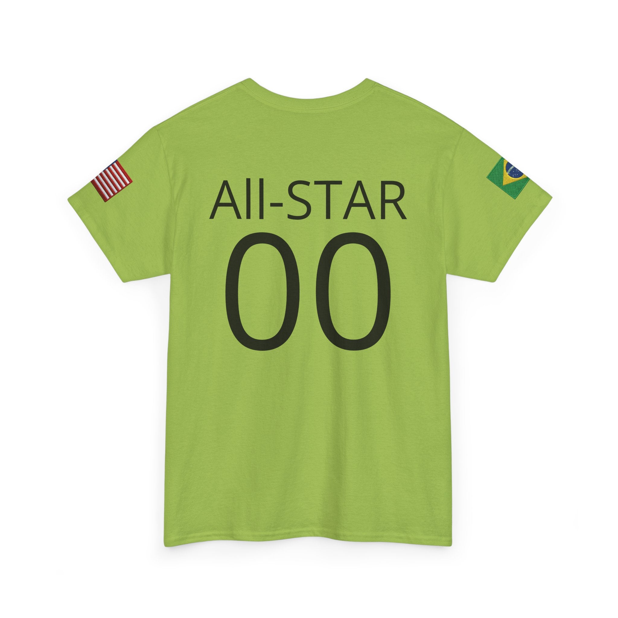 Personalized Soccer Birthday Tee All Star Capybara Kicking Ball with Custom Name