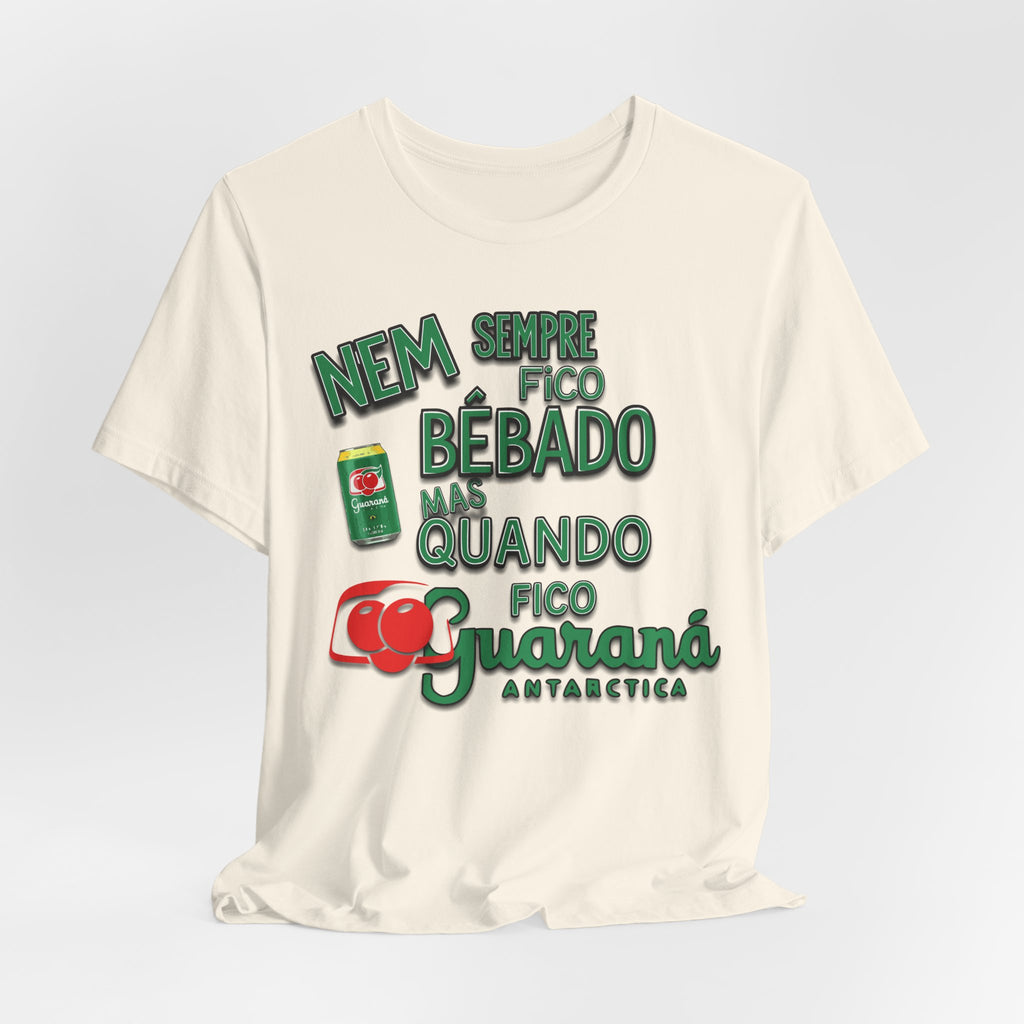 Brazilian Guarana Antarctica Funny T-Shirt | Portuguese Humor Tee