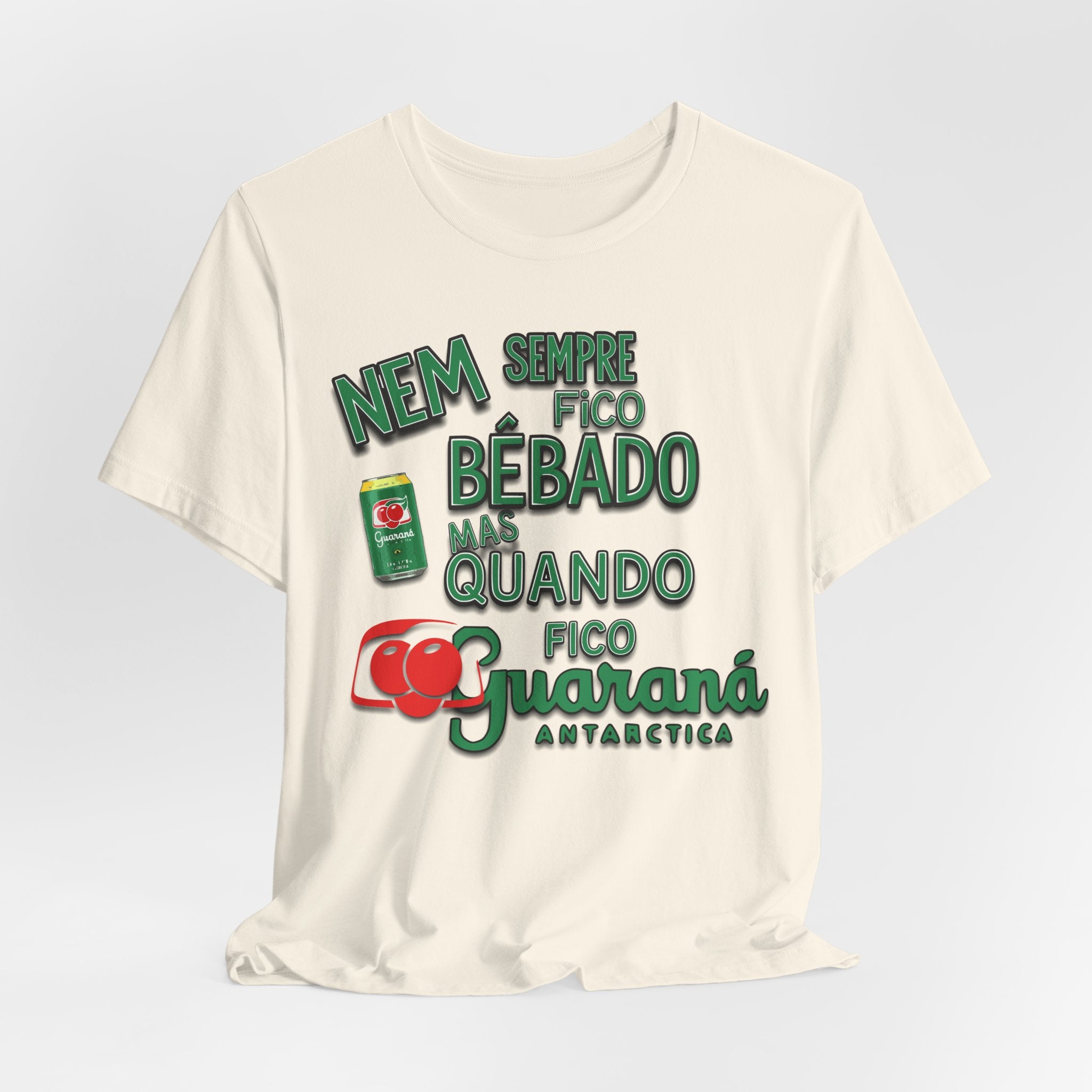 Brazilian Guarana Antarctica Funny T-Shirt | Portuguese Humor Tee