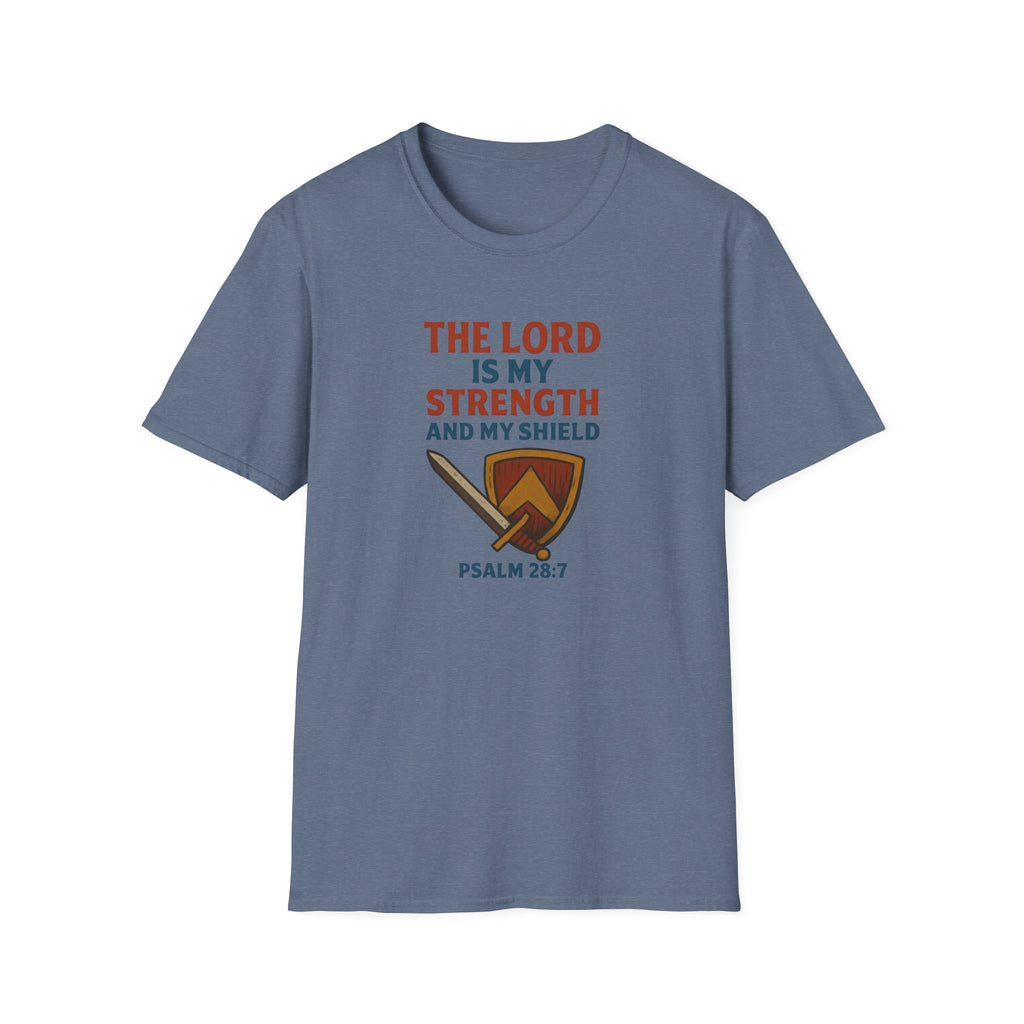 O Senhor É Minha Força Camiseta | Lord Is My Strength T-Shirt Faith Tee