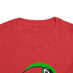 Brazilian-American Crianças T-Shirt - Toucan Design on Amarelo - Celebrate Brazilian Roots Toddler Short Sleeve Tee