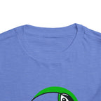 Brazilian-American Crianças T-Shirt - Toucan Design on Amarelo - Celebrate Brazilian Roots Toddler Short Sleeve Tee