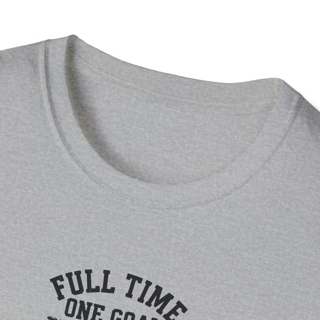Soccer Shirt Full Time Goal Digger Vintage Soccer Ball Tee