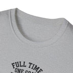 Soccer Shirt Full Time Goal Digger Vintage Soccer Ball Tee
