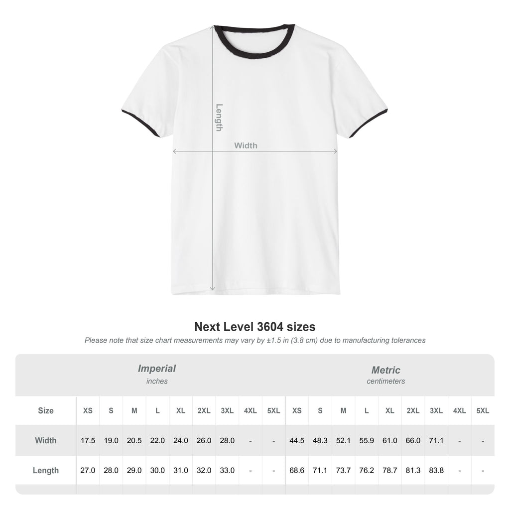 Stars, Stripes & Saudade Ringer T-Shirt | Brazil USA Tropical Flag Tee