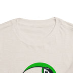 Brazilian-American Crianças T-Shirt - Toucan Design on Amarelo - Celebrate Brazilian Roots Toddler Short Sleeve Tee