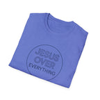 Jesus Acima de Tudo Camiseta | Jesus Over Everything T-Shirt Faith Tee