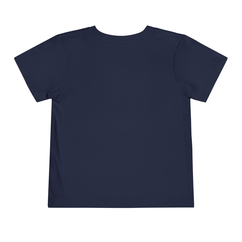 Brazilian-American Crianças T-Shirt - Toucan Design on Amarelo - Celebrate Brazilian Roots Toddler Short Sleeve Tee