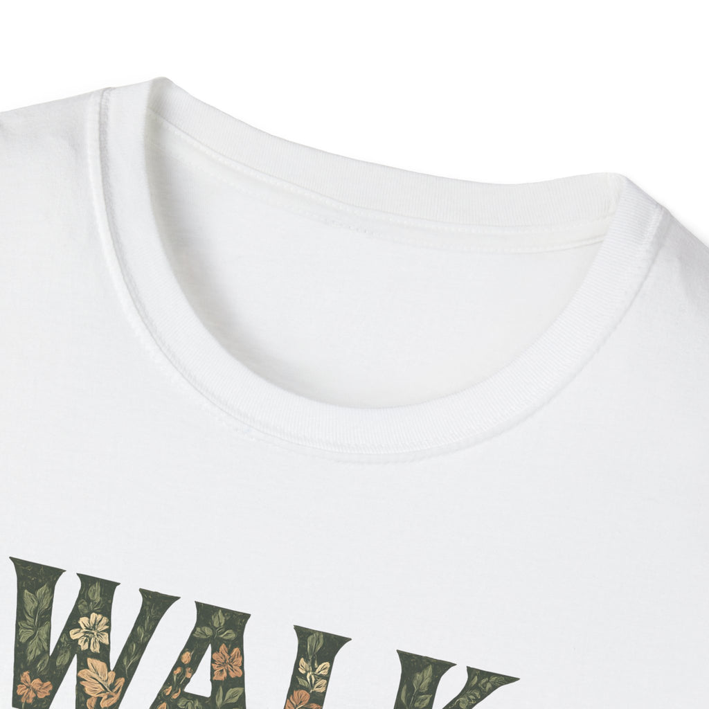 Caminha Pela Fé Camiseta | Walk By Faith T-Shirt Christian Tee