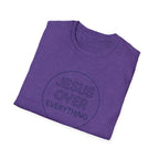 Jesus Acima de Tudo Camiseta | Jesus Over Everything T-Shirt Faith Tee