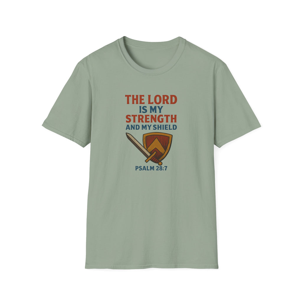 O Senhor É Minha Força Camiseta | Lord Is My Strength T-Shirt Faith Tee