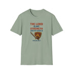 O Senhor É Minha Força Camiseta | Lord Is My Strength T-Shirt Faith Tee