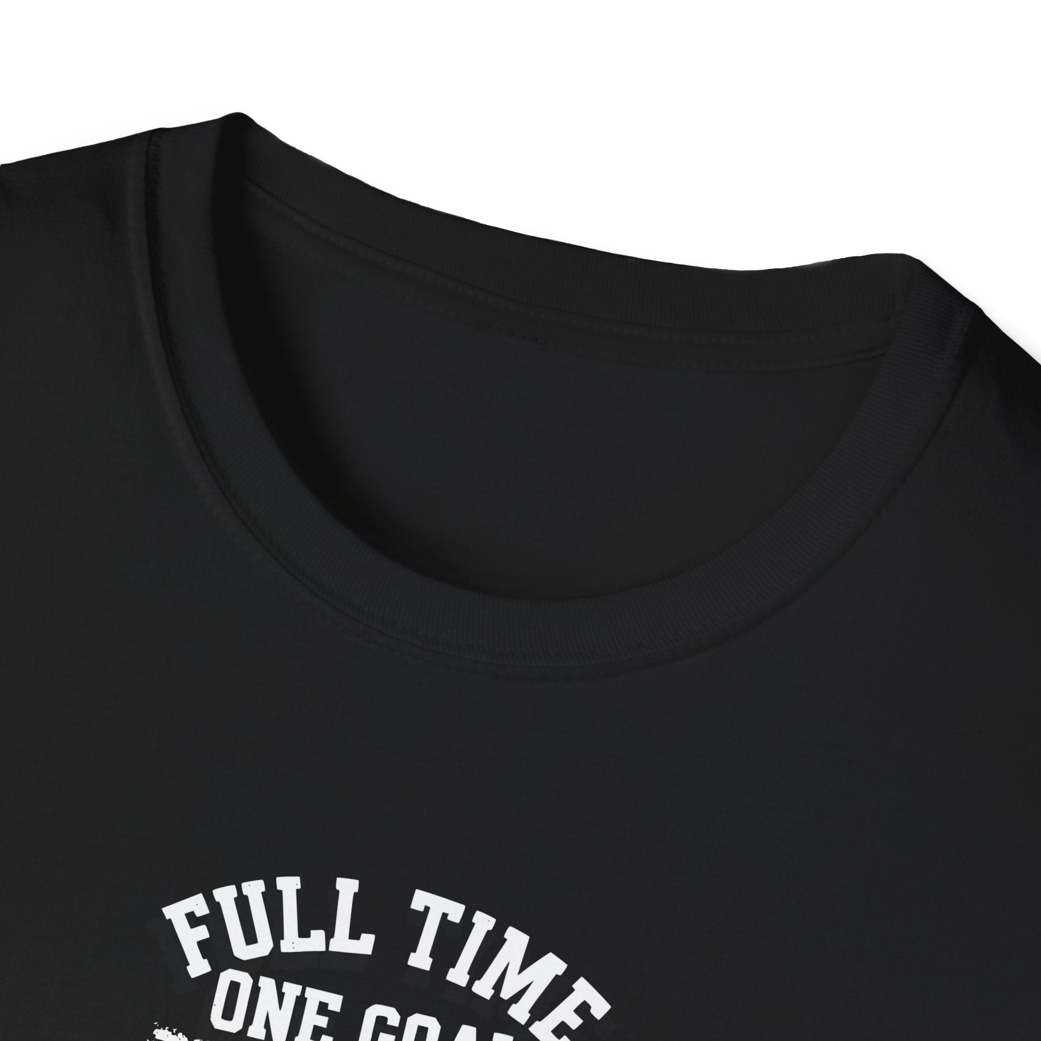 Soccer Shirt Full Time Goal Digger Vintage Soccer Ball Tee
