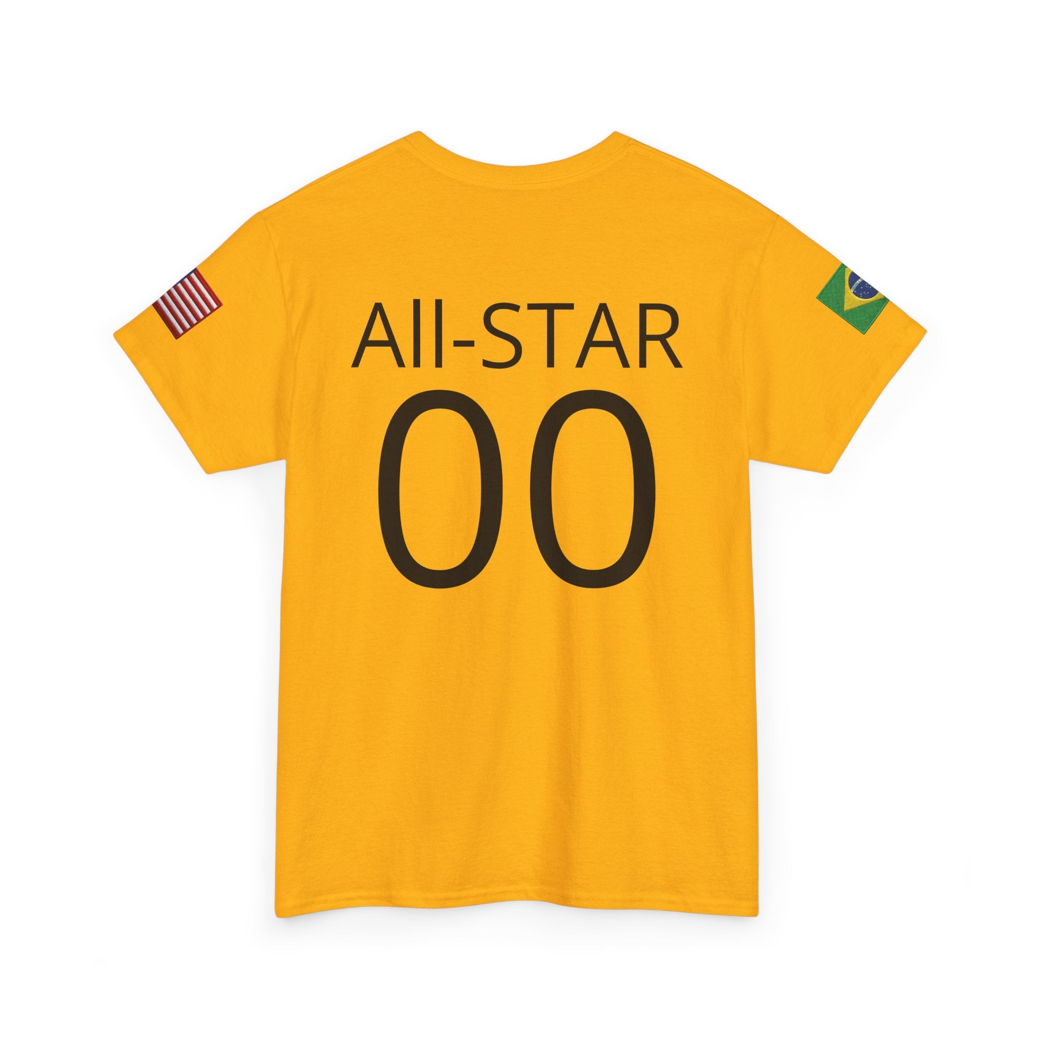 Personalized Soccer Birthday Tee All Star Capybara Kicking Ball with Custom Name