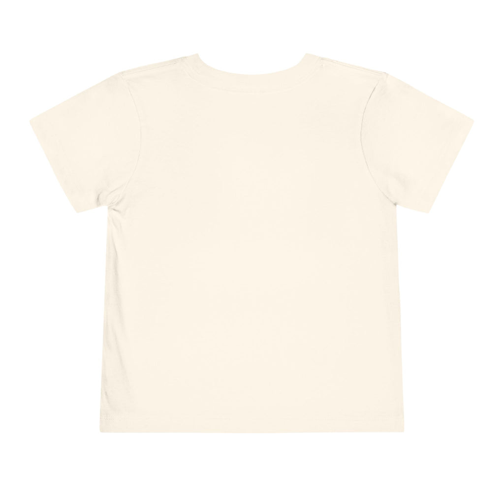 Brazilian-American Crianças T-Shirt - Toucan Design on Amarelo - Celebrate Brazilian Roots Toddler Short Sleeve Tee