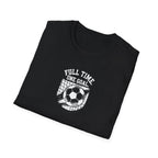 Soccer Shirt Full Time Goal Digger Vintage Soccer Ball Tee