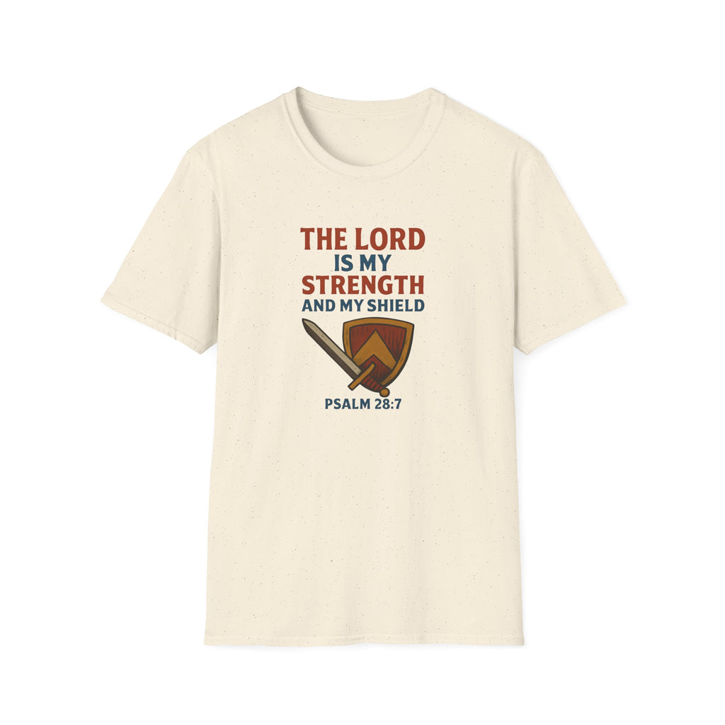 O Senhor É Minha Força Camiseta | Lord Is My Strength T-Shirt Faith Tee
