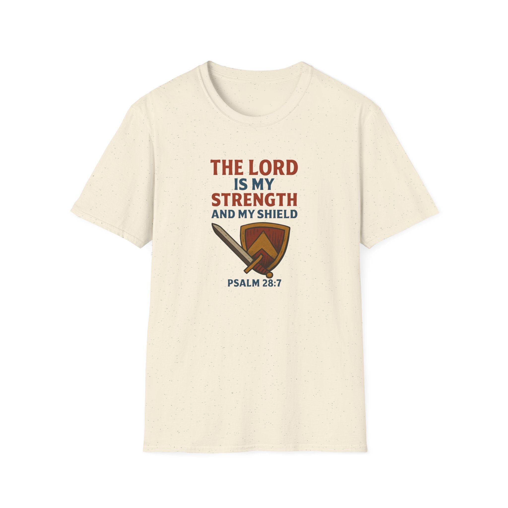 O Senhor É Minha Força Camiseta | Lord Is My Strength T-Shirt Faith Tee