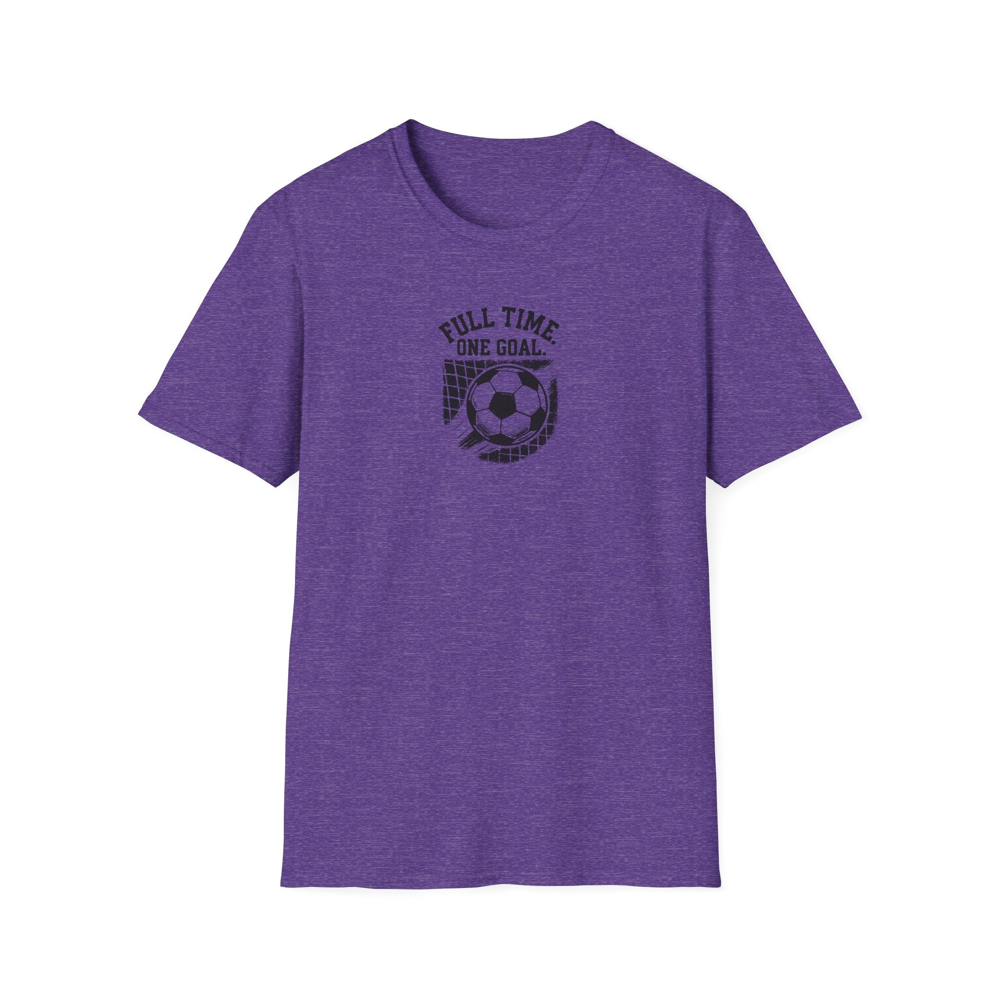 Soccer Shirt Full Time Goal Digger Vintage Soccer Ball Tee