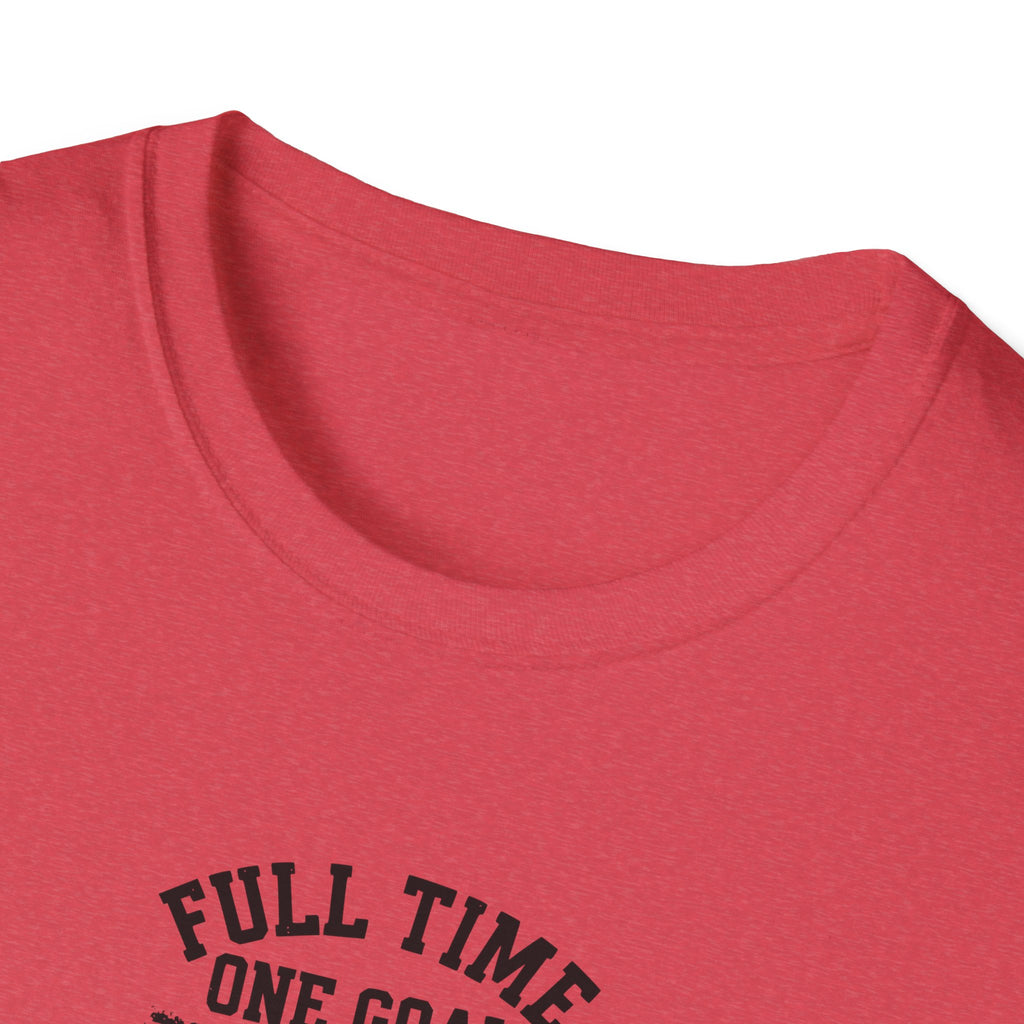 Soccer Shirt Full Time Goal Digger Vintage Soccer Ball Tee