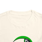 Brazilian-American Crianças T-Shirt - Toucan Design on Amarelo - Celebrate Brazilian Roots Toddler Short Sleeve Tee