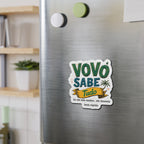 Vovô Sabe Tudo Die-Cut Magnet Funny Portuguese Grandpa Refrigerator Magnet