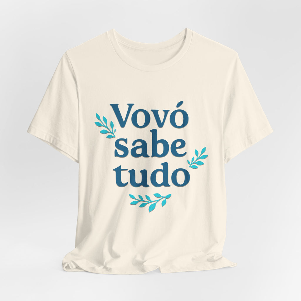 Vovó sabe tudo Grandma Knows Everything T-Shirt | Portuguese Grandma Tee