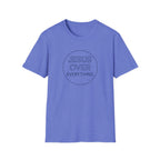 Jesus Acima de Tudo Camiseta | Jesus Over Everything T-Shirt Faith Tee