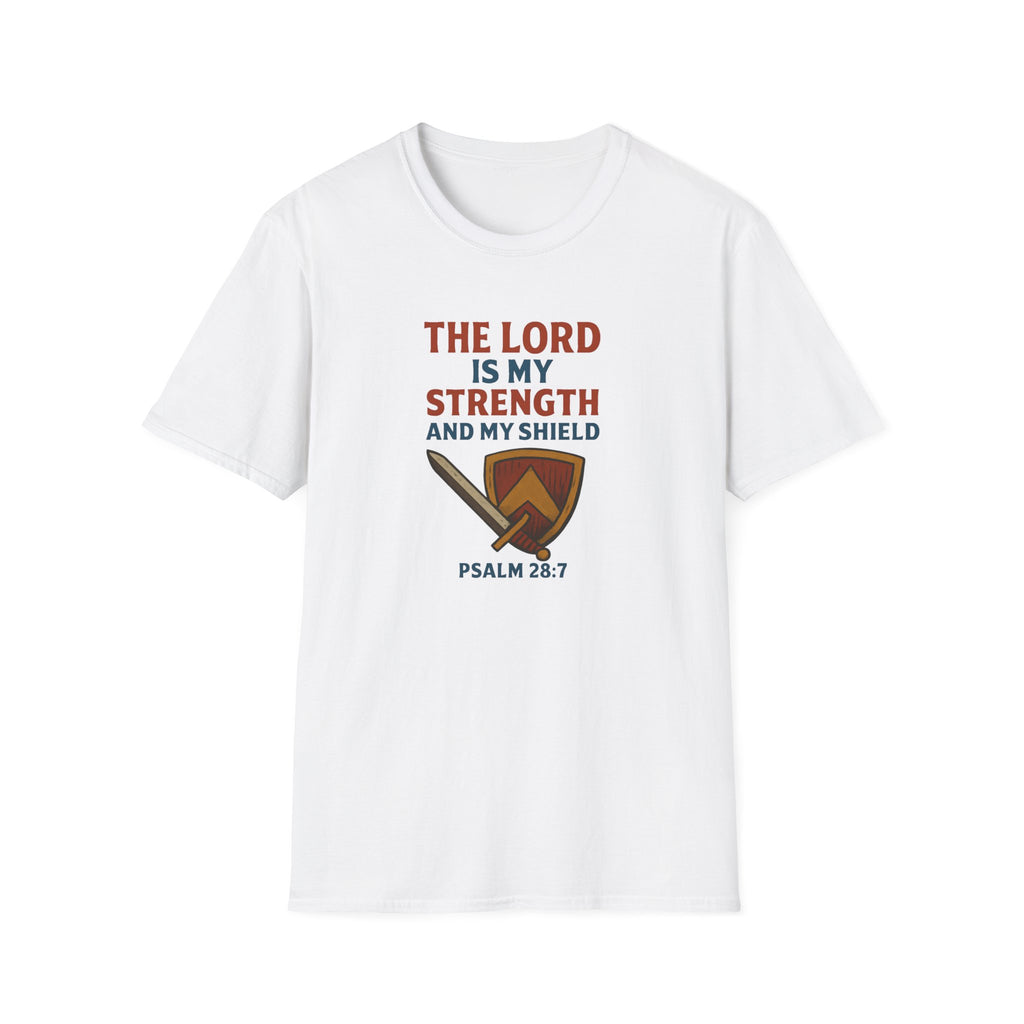 O Senhor É Minha Força Camiseta | Lord Is My Strength T-Shirt Faith Tee