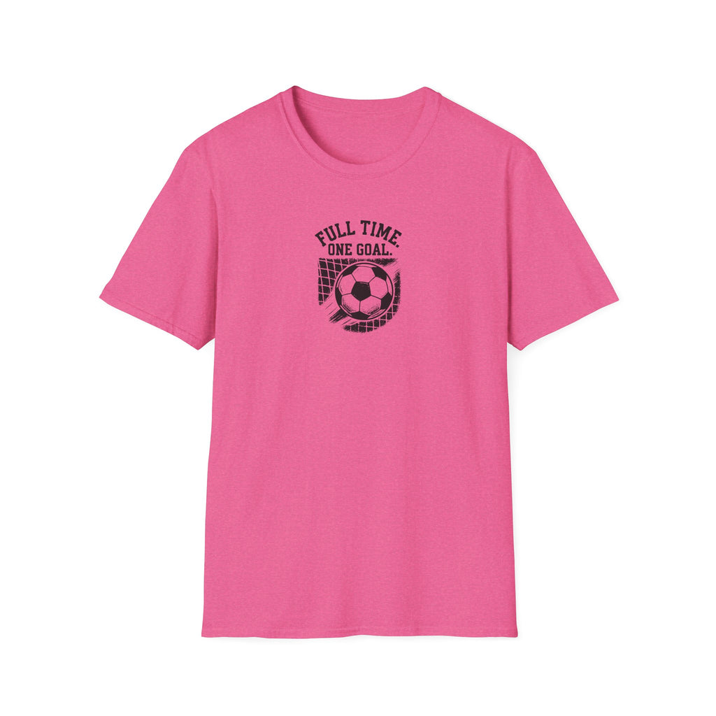 Soccer Shirt Full Time Goal Digger Vintage Soccer Ball Tee