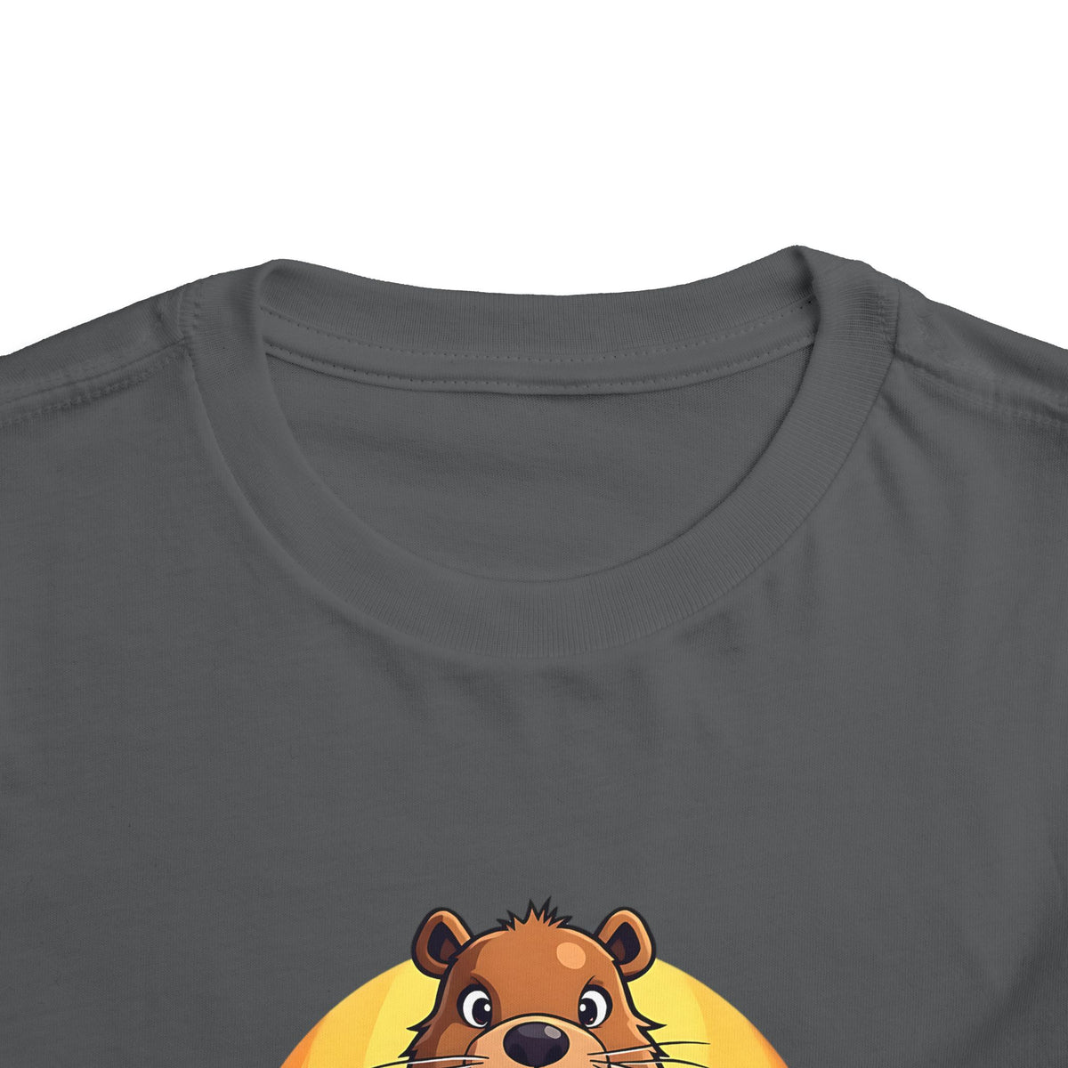 Toddler Halloween Tee with Capybara, Cute Kids Shirt, Fall Fashion, Trick or Treat Outfit, Animal Lover Gift, Spooky Season Apparel