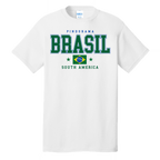 White Brasil Pindorama South America t-shirt mockup