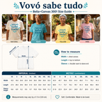 Vovó sabe tudo Grandma Knows Everything T-Shirt | Portuguese Grandma Tee