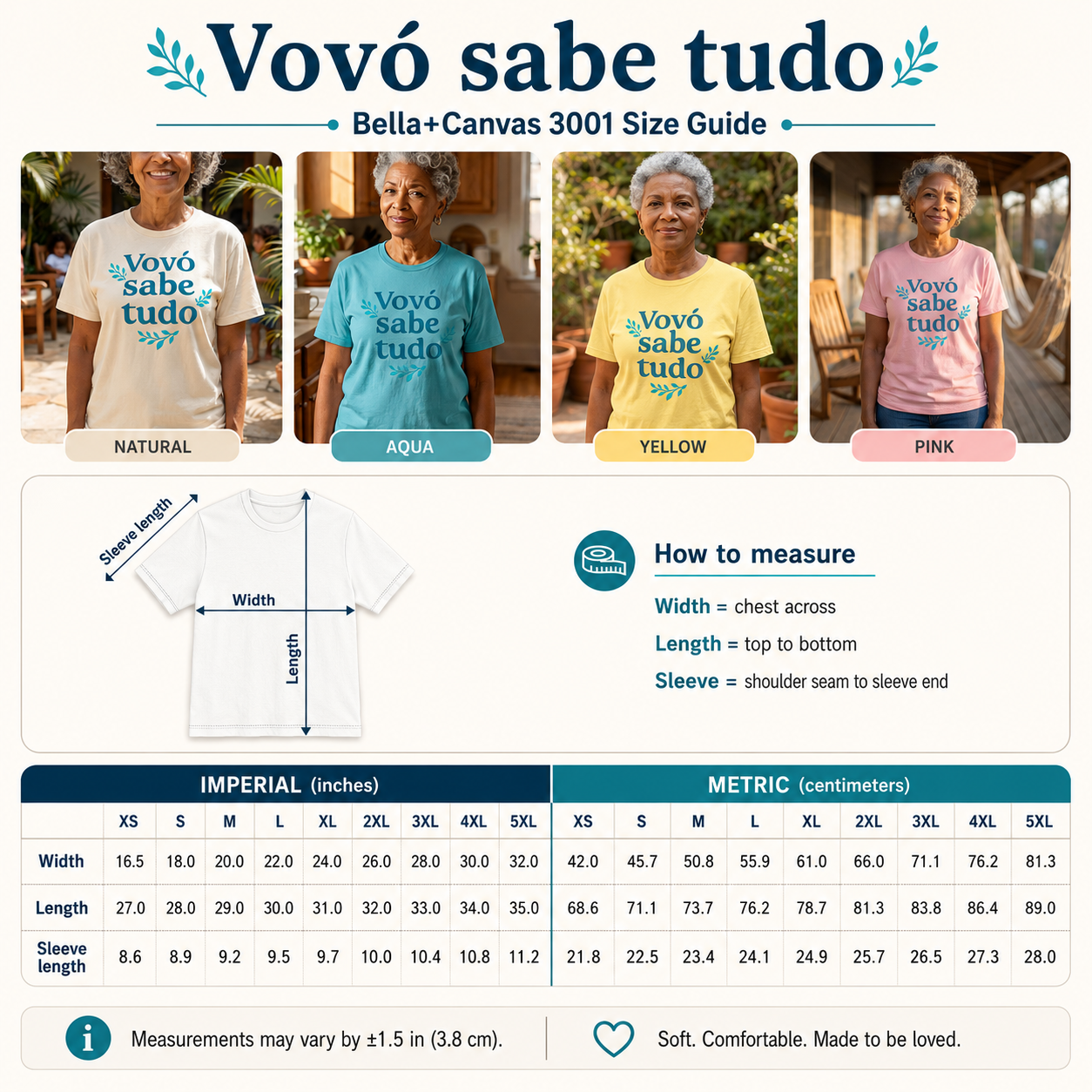 Vovó sabe tudo Grandma Knows Everything T-Shirt | Portuguese Grandma Tee