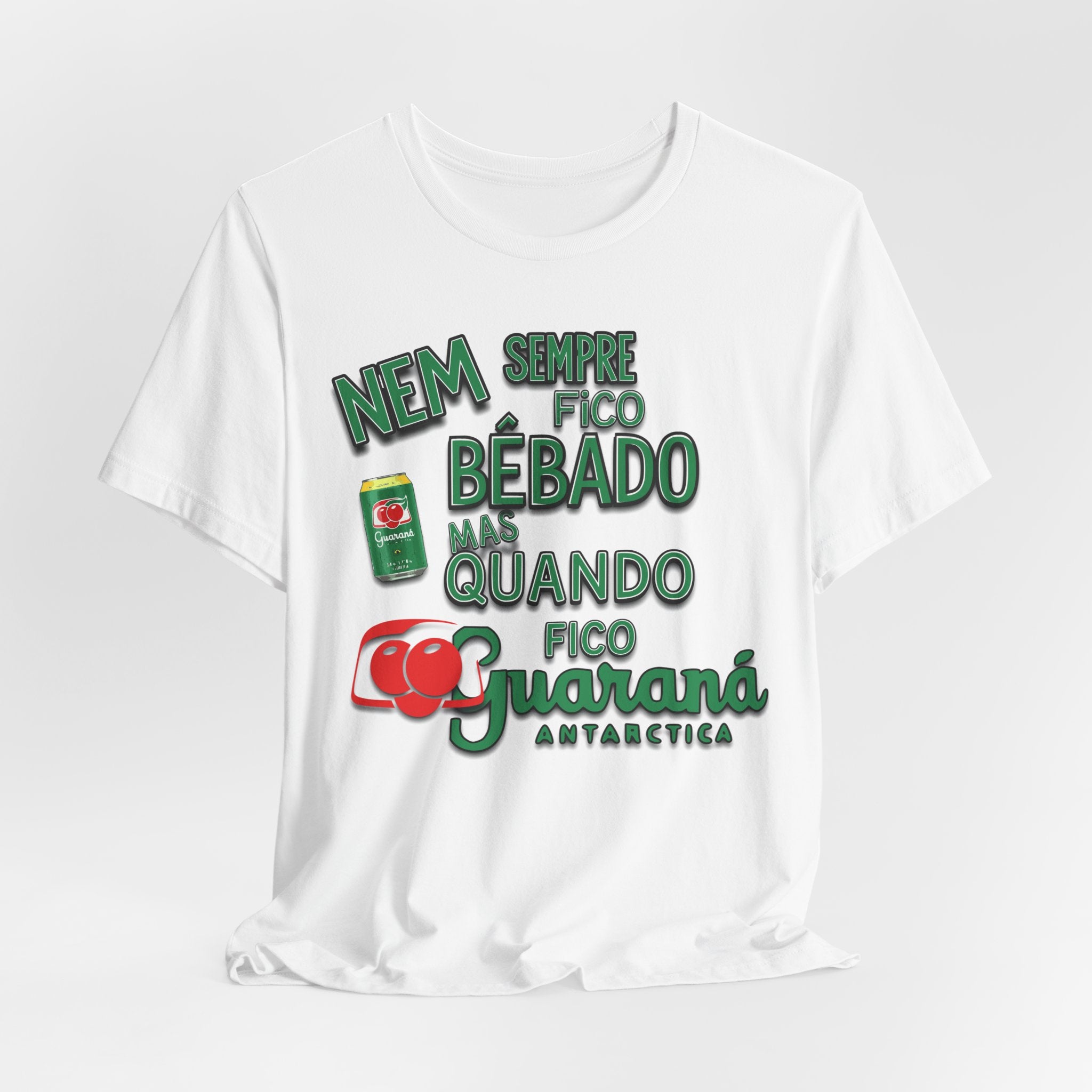 Brazilian Guarana Antarctica Funny T-Shirt | Portuguese Humor Tee