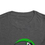Brazilian-American Crianças T-Shirt - Toucan Design on Amarelo - Celebrate Brazilian Roots Toddler Short Sleeve Tee