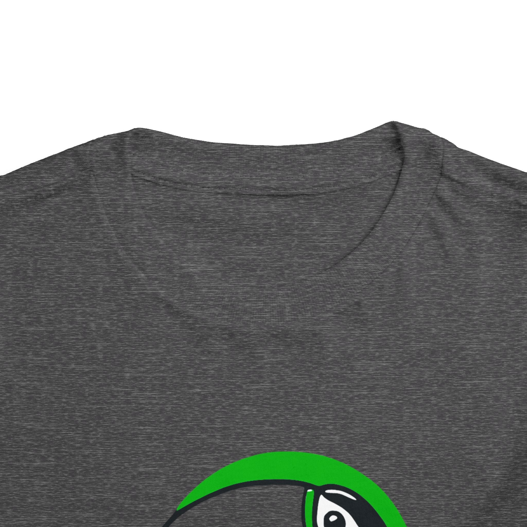 Brazilian-American Crianças T-Shirt - Toucan Design on Amarelo - Celebrate Brazilian Roots Toddler Short Sleeve Tee