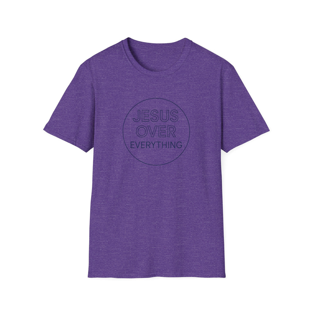 Jesus Acima de Tudo Camiseta | Jesus Over Everything T-Shirt Faith Tee