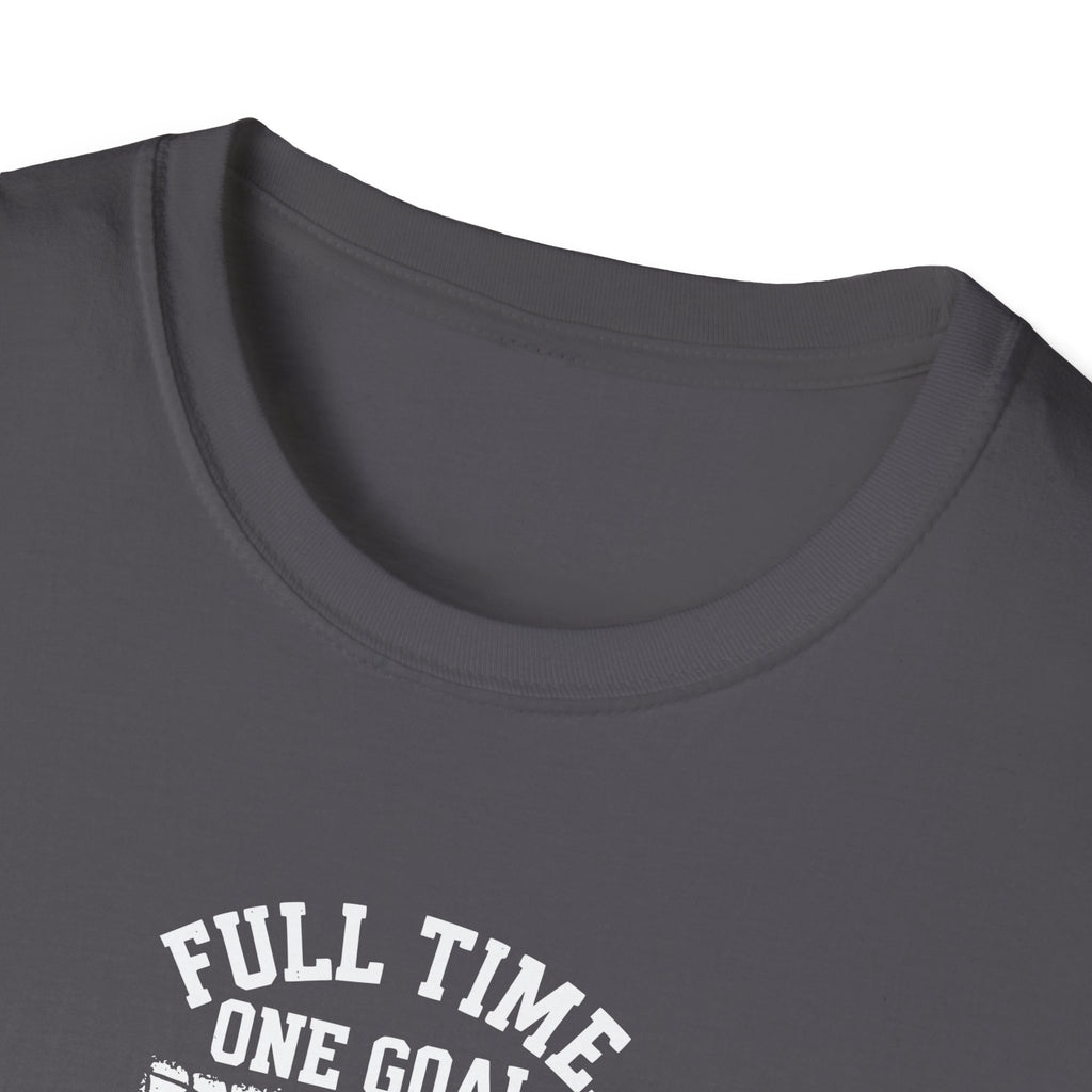 Soccer Shirt Full Time Goal Digger Vintage Soccer Ball Tee
