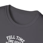 Soccer Shirt Full Time Goal Digger Vintage Soccer Ball Tee