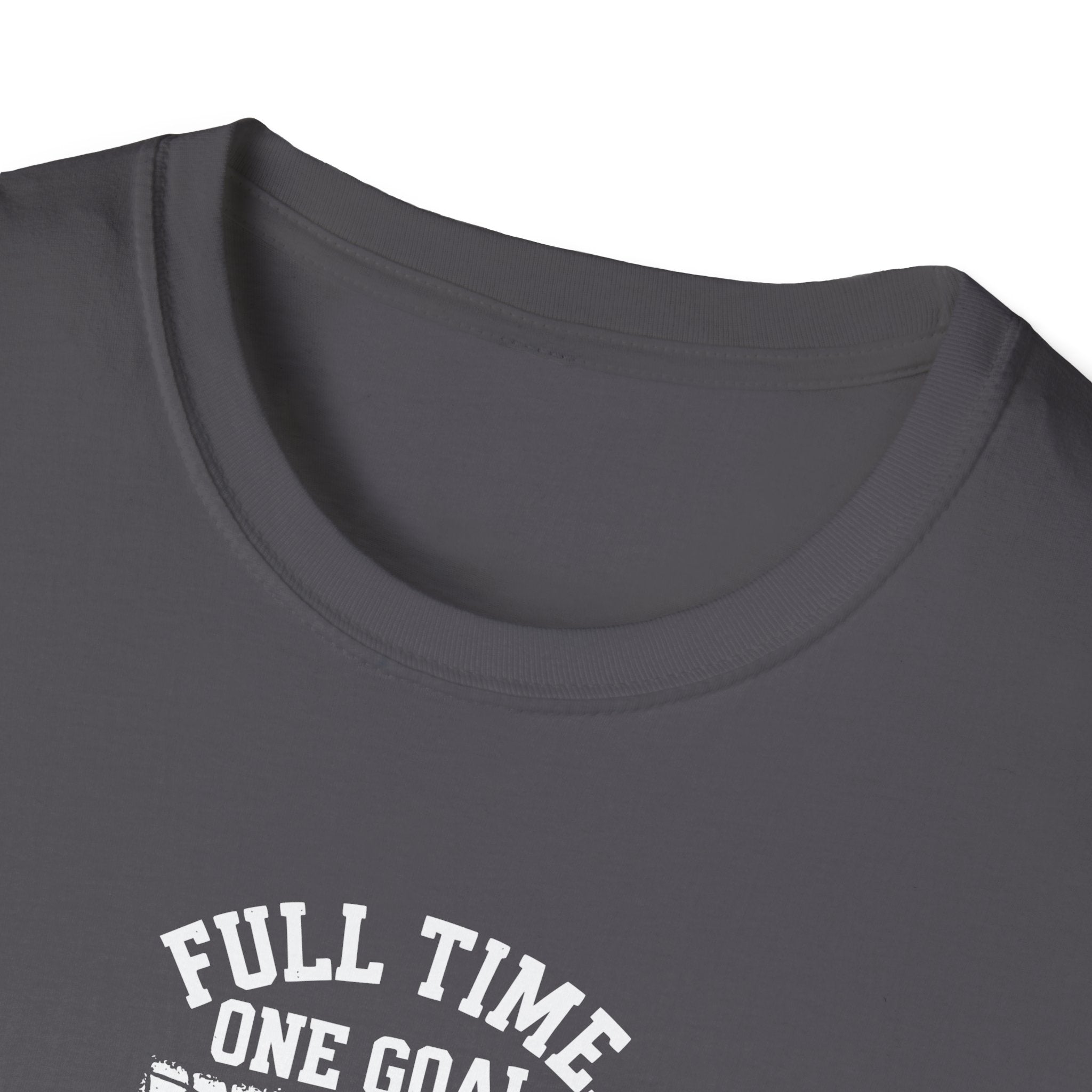 Soccer Shirt Full Time Goal Digger Vintage Soccer Ball Tee